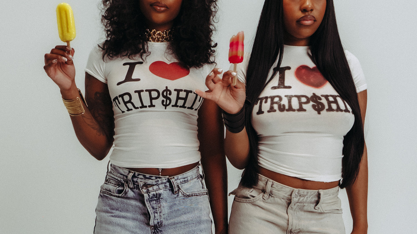 I <3 Trip$hiT Baby Tees