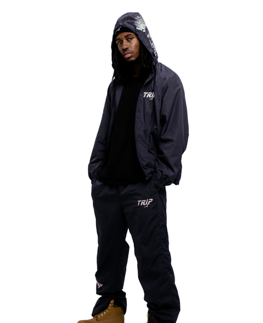 Trip$hiT track Jacket (Grey)