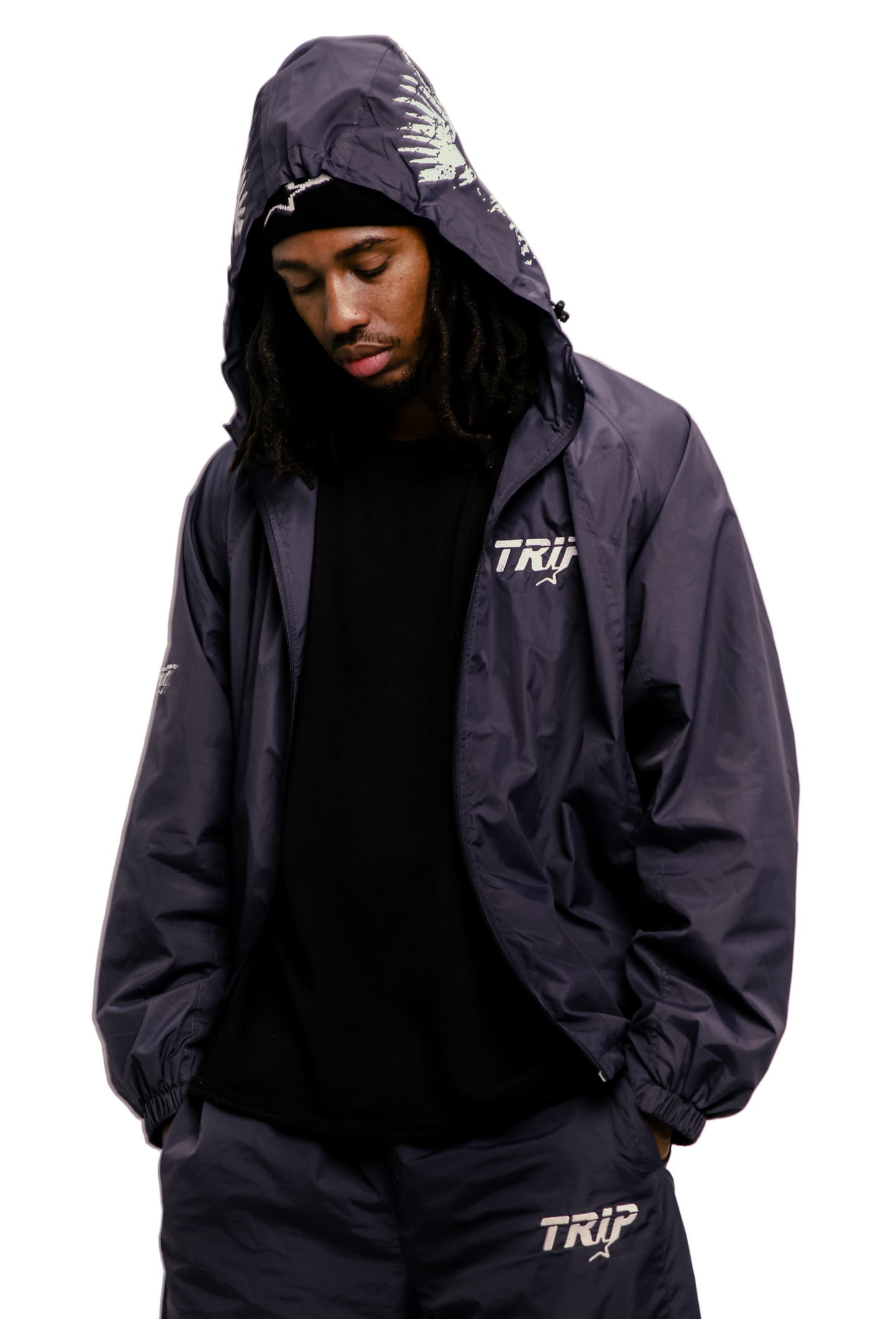 Trip$hiT track Jacket (Grey)