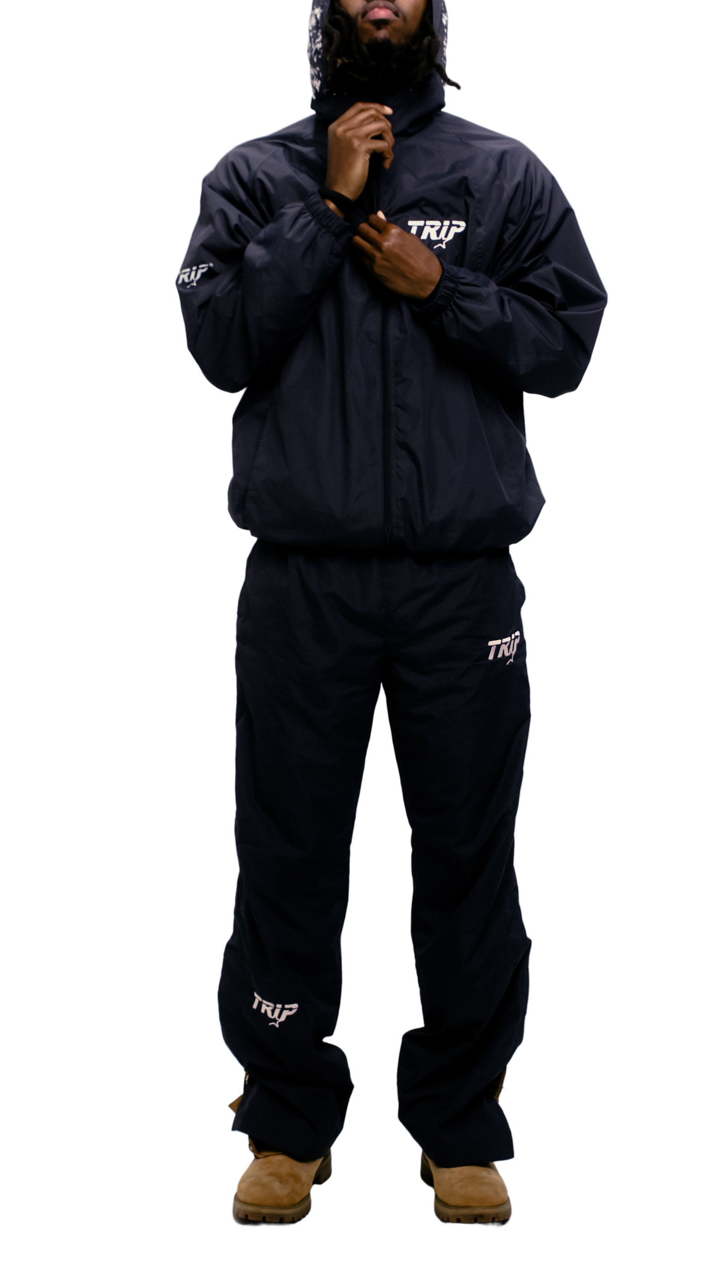 Trip$hiT track Jacket (Grey)